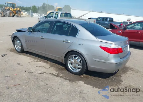 2010 Hyundai Genesis 3.8 z USA, uszkodzony, nr VIN KMHGC4DE7AU080292